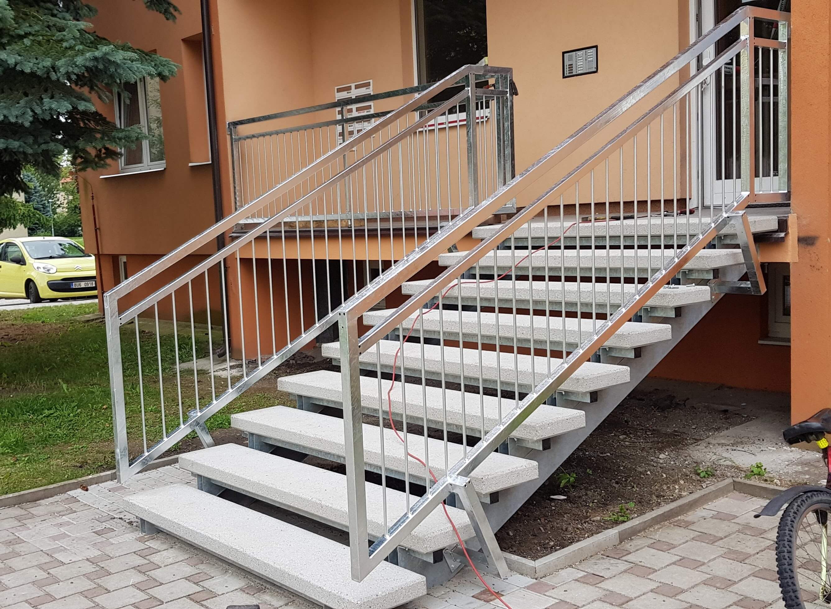 Realizace schodiště